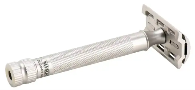 Maquina de Barba Merkur 34 XL INOX ACETINADO