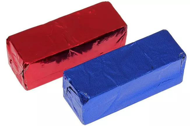 Pack 2 Pastas Abrasivas Afiar- Vermelha e Preta Herold HD501