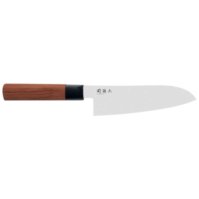 Kai Seki Magoroku Redwood Santoku 0170S 17 cm